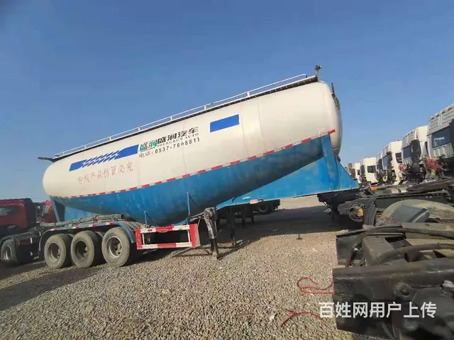 45方水泥罐 二手散装水泥罐车 水泥罐半挂车 - 图片 2