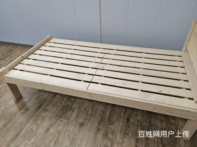 单人实木床 - 图片 4