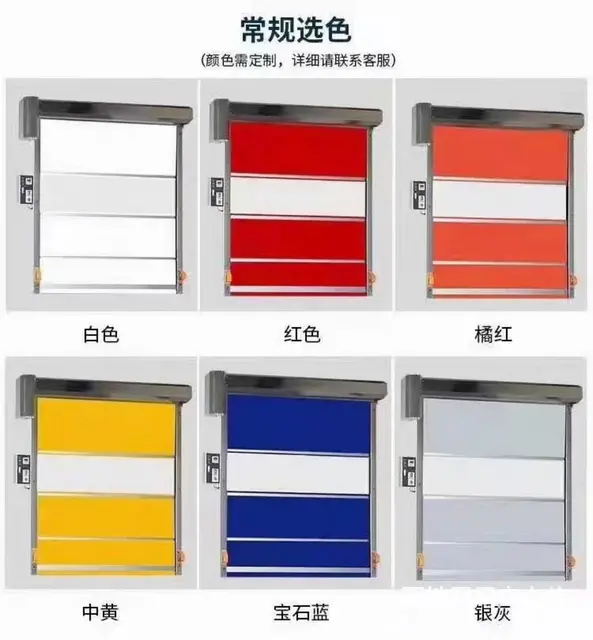威海海乐快速门，螺旋门，堆积门 - 图片 9