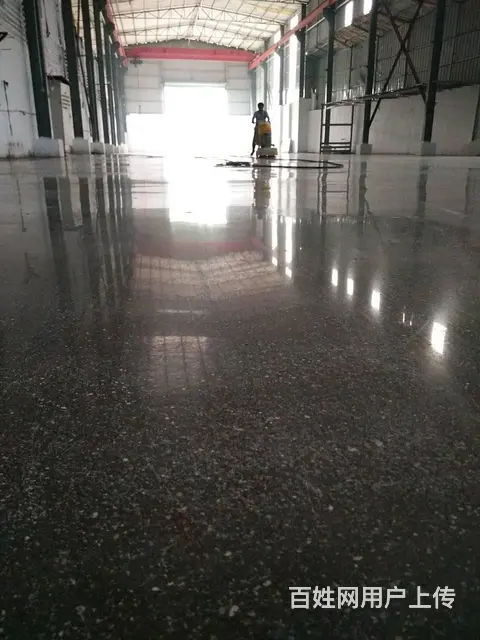 厦门地面打磨固化，水泥地板翻新硬化，固化剂地坪施工 - 图片 3