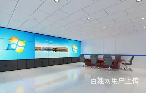咸阳指挥中心大屏效果图制作，调度室，机房效果图设计 - 图片 3