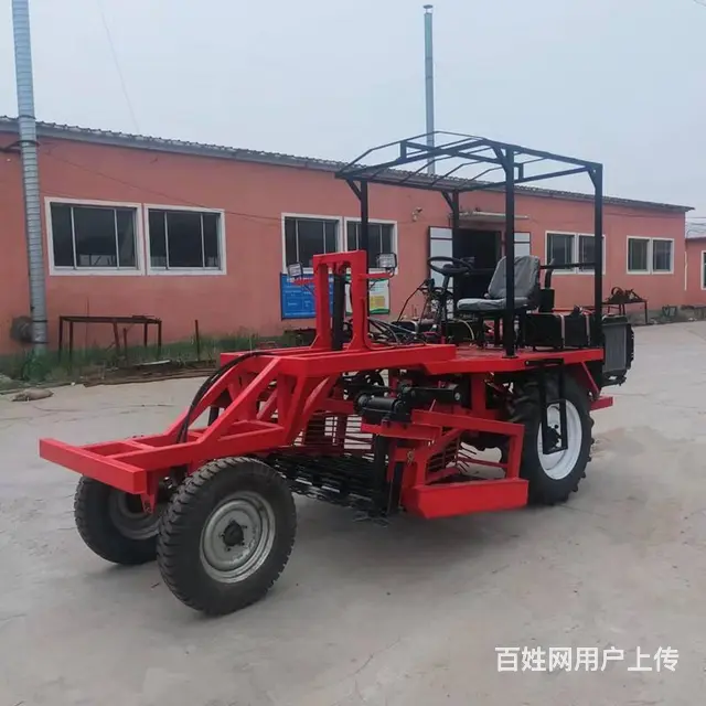自走式大蒜收获机 挖蒜机 带转刀的起大蒜机器L - 图片 1