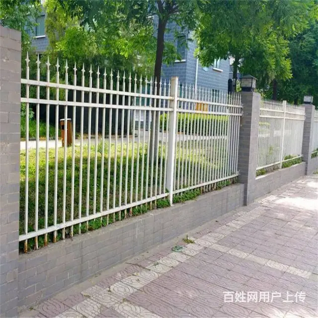 景区铁艺围栏杆 喷塑铁艺栏杆 - 图片 4