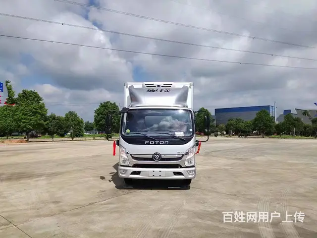 毕节福田奥铃4.2米冷藏车能拉多少吨白条肉 - 图片 7