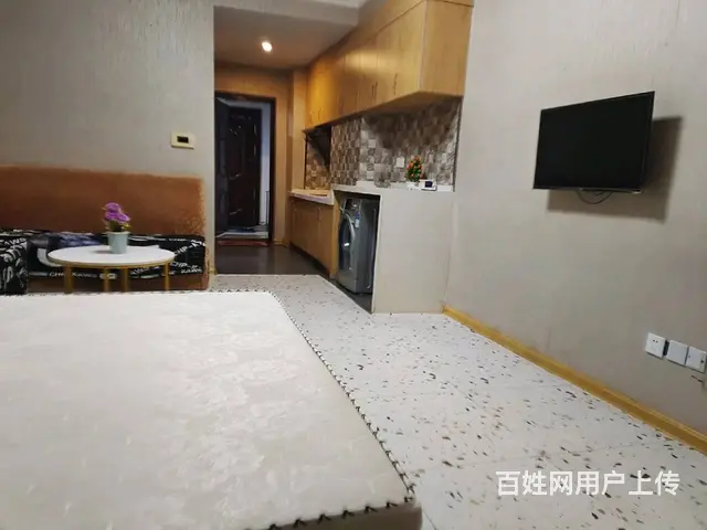电梯房和平南路中建大酒店附近1室1厅精装家电齐全月租1200 - 图片 4