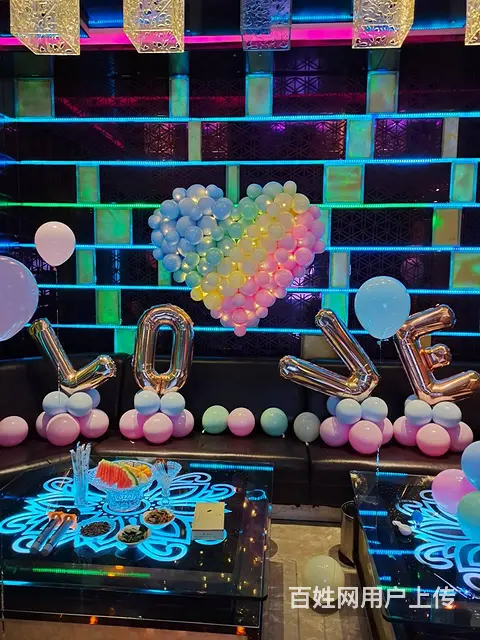 揭阳气球布置 生日派对 求婚表白 周年纪念日布置 - 图片 6