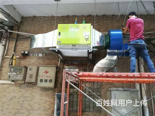 横琴排油烟系统油烟管道风机烤肉店下排烟设计安装升级 - 图片 6