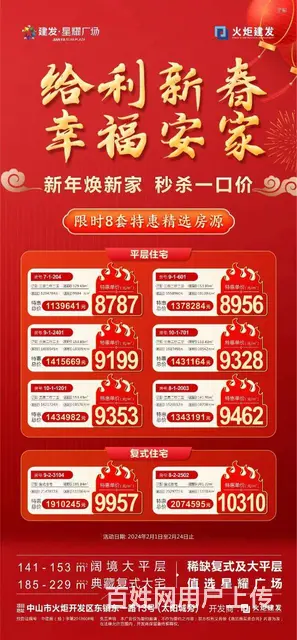 火炬特价新房建发·星耀广场8千起 - 图片