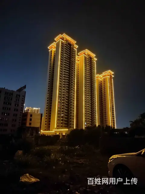湛江地区城市夜景照明，LED楼宇亮化工程设计及施工 - 图片 7