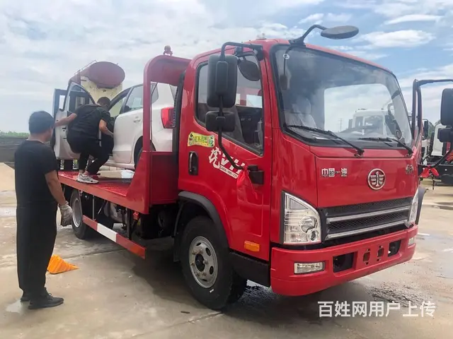 解放虎V黄牌挖掘机平板拖板车可拉12吨挖机可分期 - 图片 7