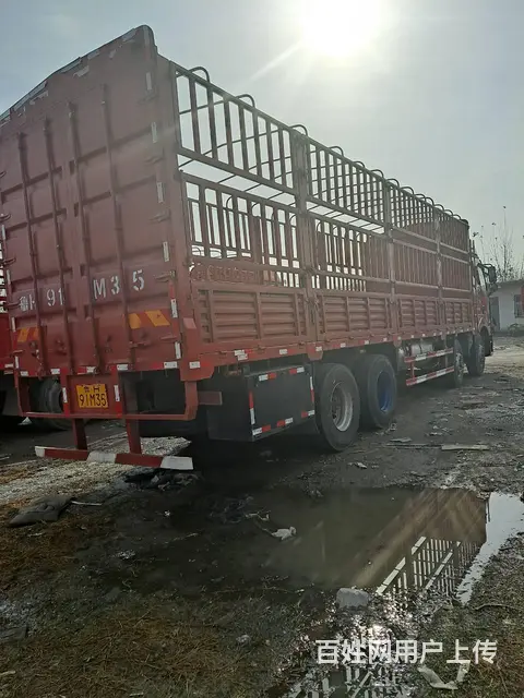 转让二手9.6米高栏载货车 420马力 前四后八 - 图片 9