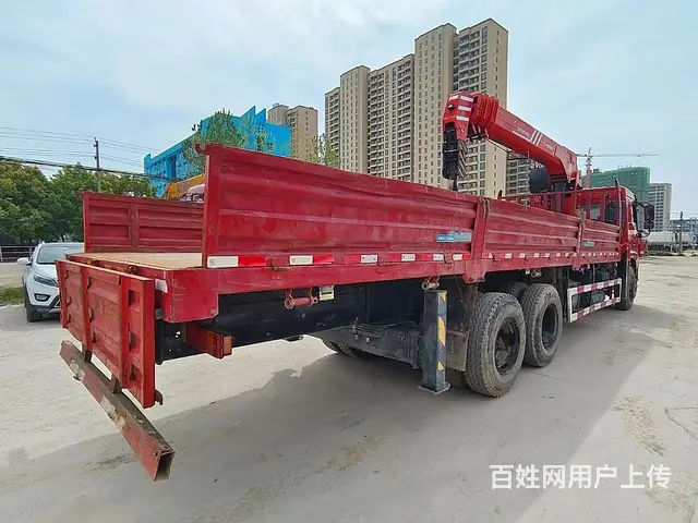 二手三一12吨随车吊 21年户低价出售便宜卖掉 - 图片 3