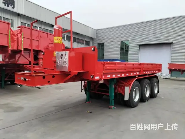 全新7.5米集装箱运输专用后翻自卸半挂车 - 图片 7