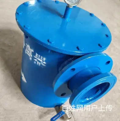 压风管路汽水分离器使用 YJQS-C空气过滤法兰式 - 图片