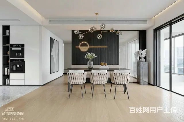 别墅装修|175m²自然主义极简装修风格赏析 - 图片 1