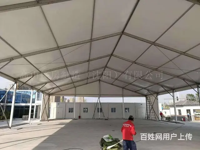铝合金仓储帐篷 物流临时仓库篷房 厂家定制 - 图片 1