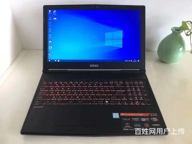 可送货，微星i7顶配游戏本，15寸电竞游戏本，送包 - 图片 1