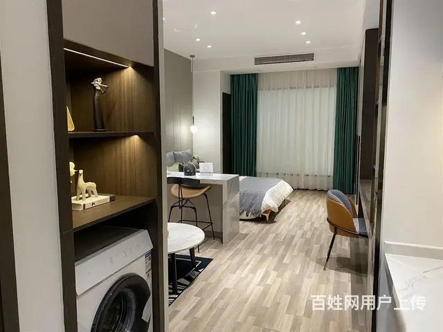 新北吾悦广场旁新龙江公寓首付14万 民用水电 落地窗 直签 - 图片 12