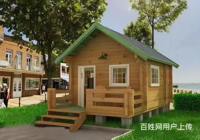 枣庄木屋厂家  枣庄轻钢别墅尺寸定制 - 图片 1