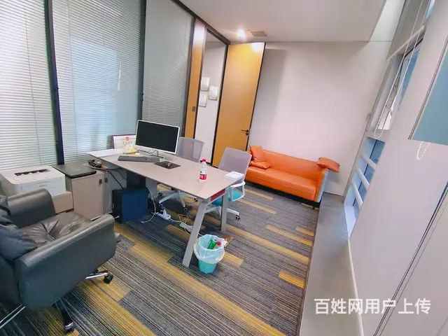 双12送免租 万家丽商圈 靠窗6到10人 分公司办公室 - 图片 2