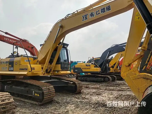 转让二手挖掘机小松220手续齐全质保两年全国包邮急 - 图片 9