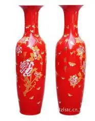 渭南开业花瓶 乔迁礼品花瓶 落地花瓶 青花瓷大花瓶 - 图片 9