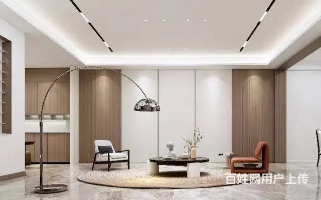 新中式风格560平米常州尚枫澜湾别墅装修案例 - 图片 4