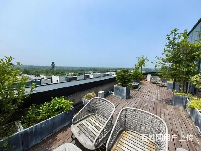 顶楼带6个露台 每个办公室都有露台 视野开阔带花园可随时看房 - 图片 10