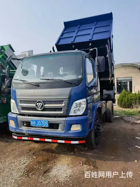 【没活干】转让多台福田瑞沃160蓝牌自卸车 - 图片 2