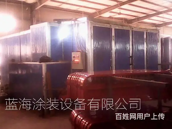 定制高温房高温烤漆房烤漆喷塑设备全套流水 - 图片 3