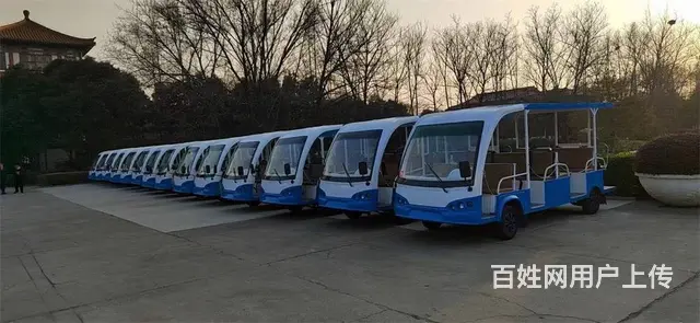许昌市电瓶16座摆渡车租赁 - 图片