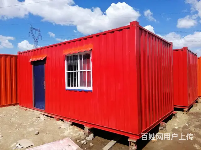 包头彩钢集装箱，包头住人集装箱房，移动吊装房 - 图片 7