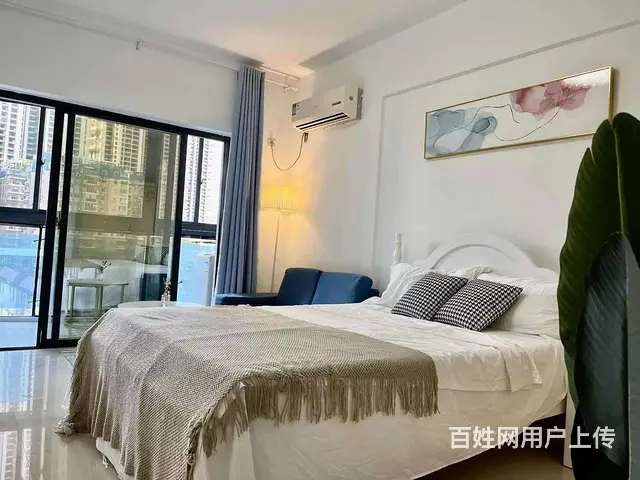 思北 禾祥首府 正规一房 精装 采光好 户型方正 银行中心 - 图片 1