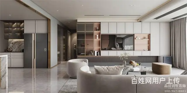 常州别墅装修：现代轻奢风格，精致的空间美学 - 图片 1