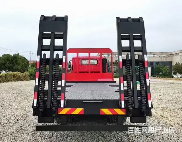 福田小三轴挖机板车平板车 可接受定制 - 图片 6