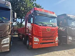 出售二手一汽解放 解放JH6 9.6米平板车 国5