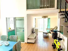 西山区政府旁 2厅双卫 可短租6个月 精装修电梯房