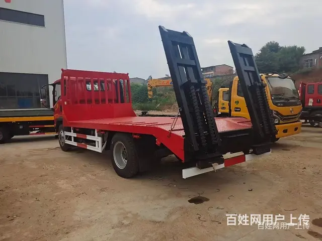 平顶山国六解放虎V挖机拖板车5米2挖掘机拖车做分期多少钱 - 图片 8