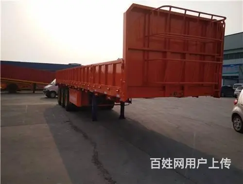 生产出售8.5米集装箱后翻自卸半挂车定制各种半挂车 - 图片 4