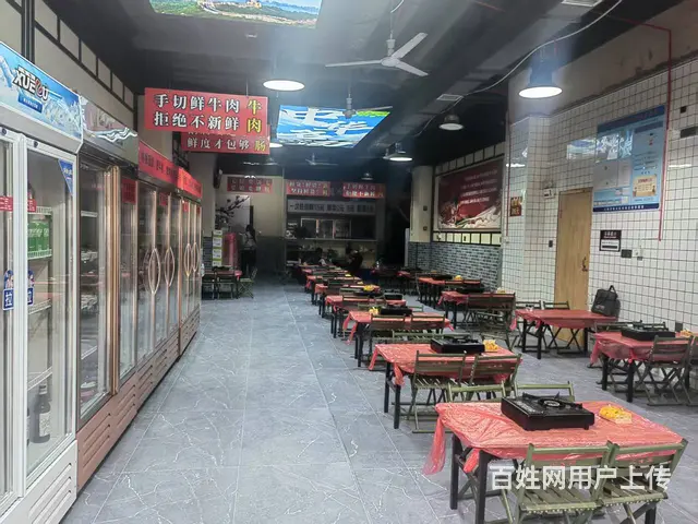 9064（铺联邦）雁滩雁园路临街地摊火锅诚转 - 图片 1