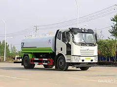 安阳国六新款一汽解放15方洒水车厂家直销