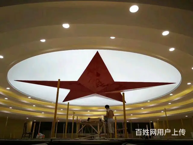 临夏软膜天花uv膜游泳馆吊顶 潍坊软膜天花透光膜 - 图片 1