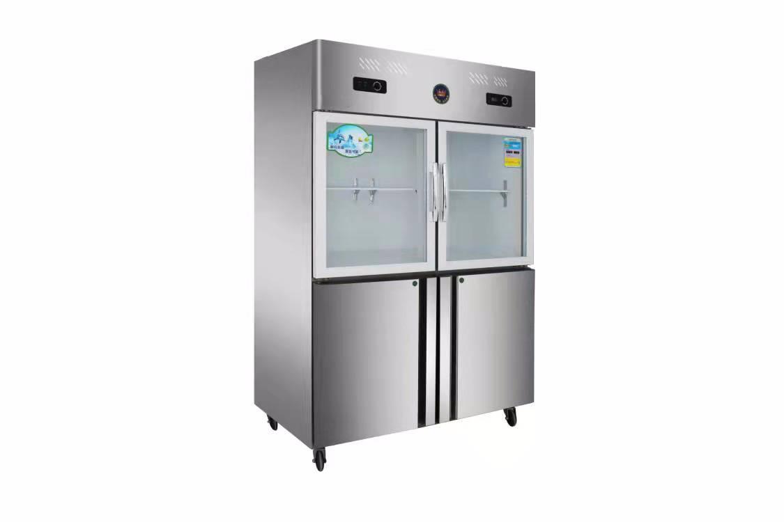 平冷工作台冷藏冷冻操作不锈钢商用冰箱四六门厨房冷柜