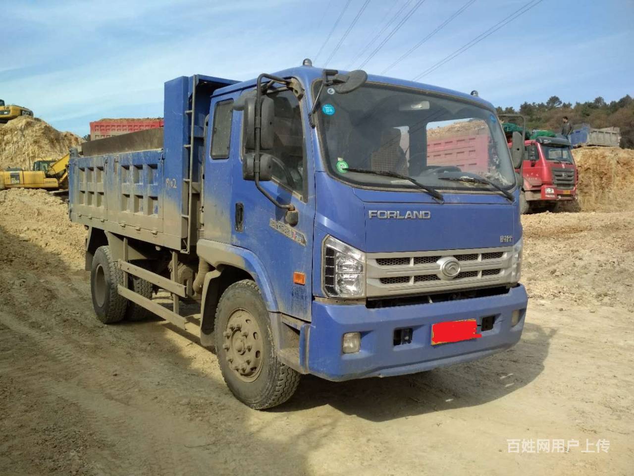 转让17年时代金刚739自卸4.3米大箱,国五排放