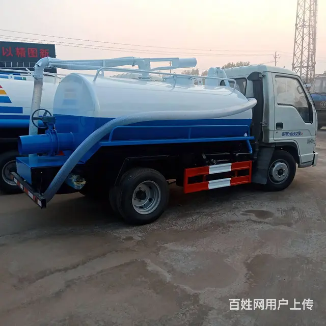 厂家供应三轮吸粪车 半封闭式小型农用柴油吸粪车 - 图片 9