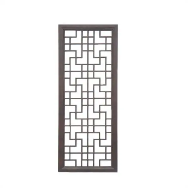 山东淄博茶楼装修火锅店门窗隔断制作 - 图片 2