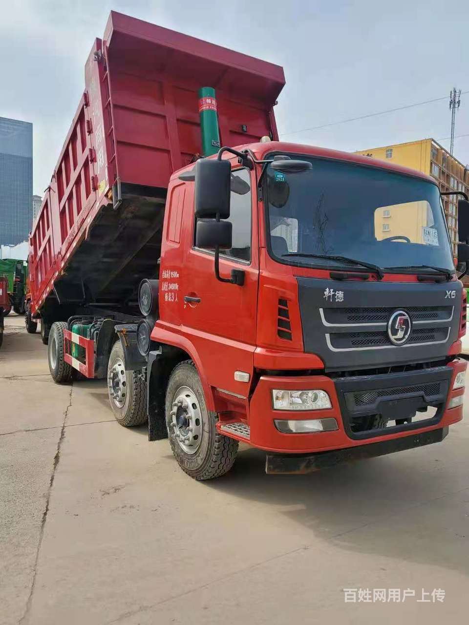 丽水19年陕汽轩德x6 5.6米前四后四自卸 包提档