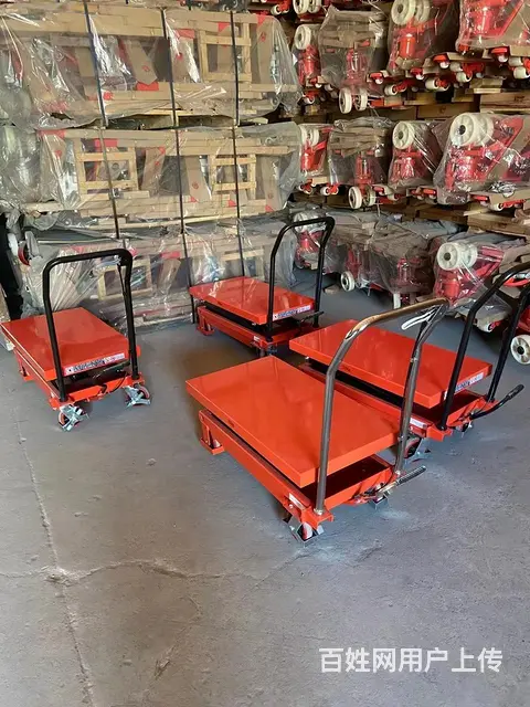 沈阳手动升降平台车 移动液压升降车-沈阳兴隆瑞 - 图片 2
