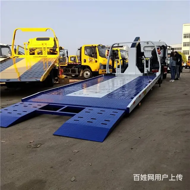 多少钱能买到国六重汽豪沃一拖二蓝牌清障车 厂家直销 - 图片 6