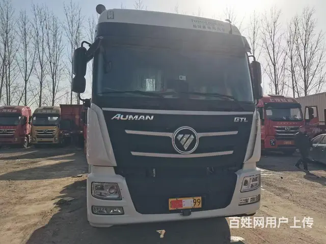 福田欧曼GTL自动挡车况原版460马力包提档可以分 - 图片 1